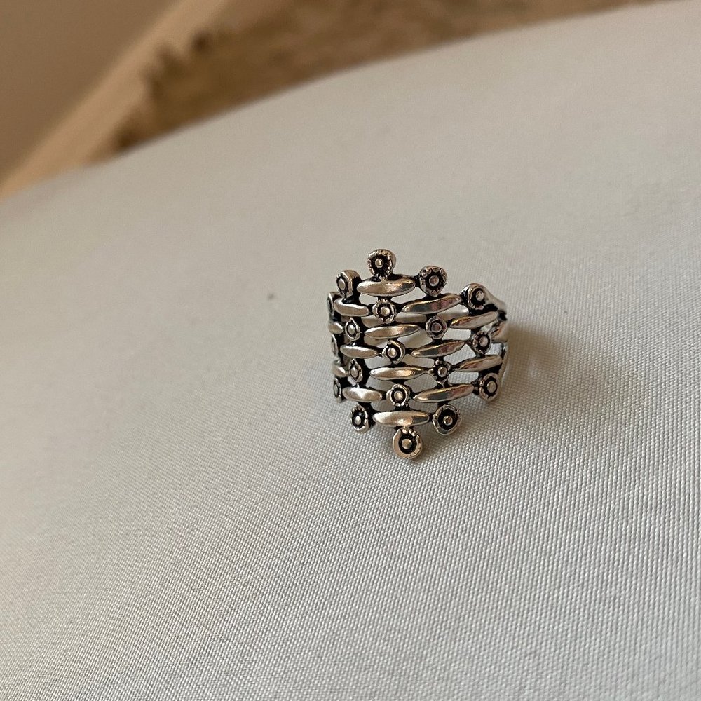 Sterling Silver Statement Ring - image 3